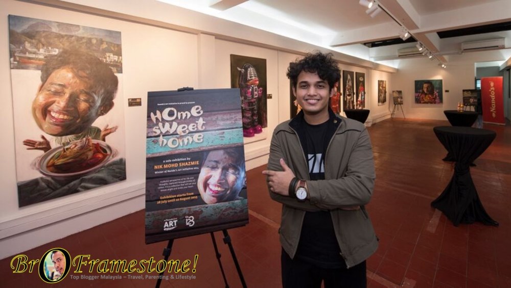 Nik Mohd Shazmie First Solo Art Exhibition