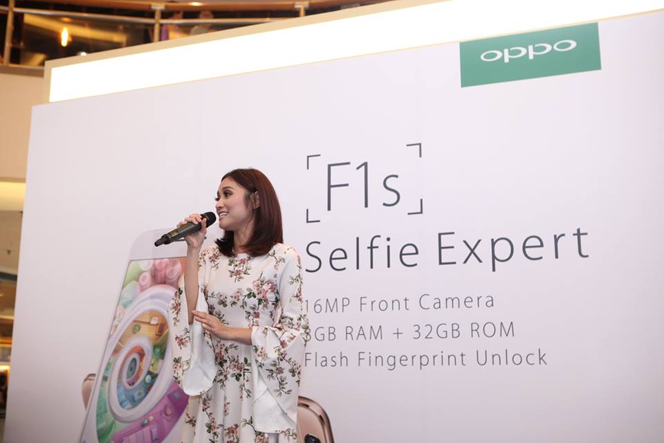 OPPO F1s’ Selfie Icon, Ayda Jebat shared to her fans on her favourite selfie tips