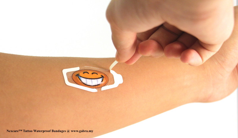 8. Nexcare™ Tattoo Waterproof Bandages