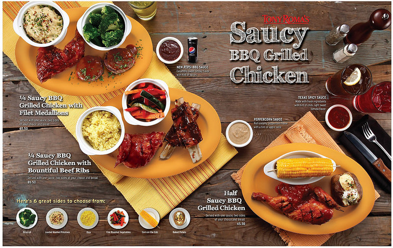 Tony Roma's Saucy BBQ Grilled Chicken