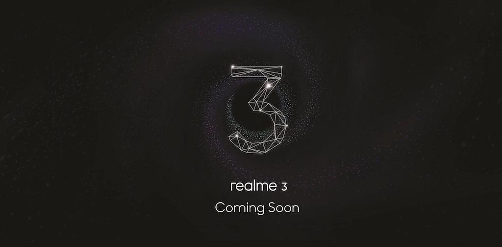 Realme 3 Coming Soon