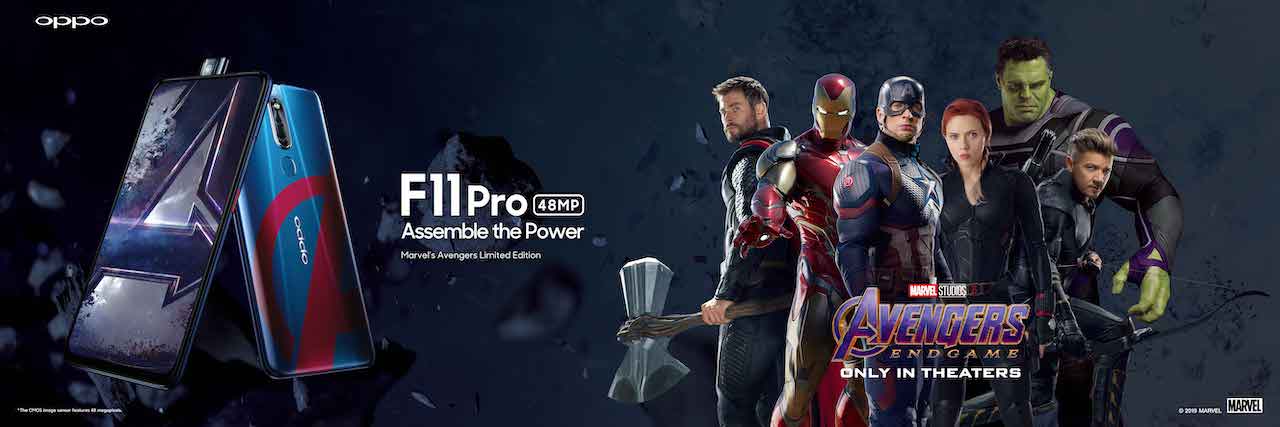 Unleash the Superhero in You with The OPPO F11 Pro Marvel’s Avengers Limited Edition