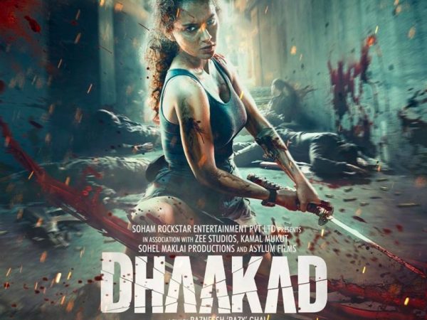 Dhaakad poster