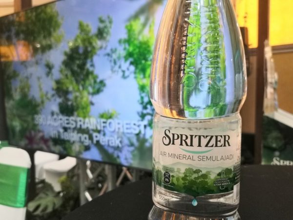 Spritzer Natural Mineral Water Bottle