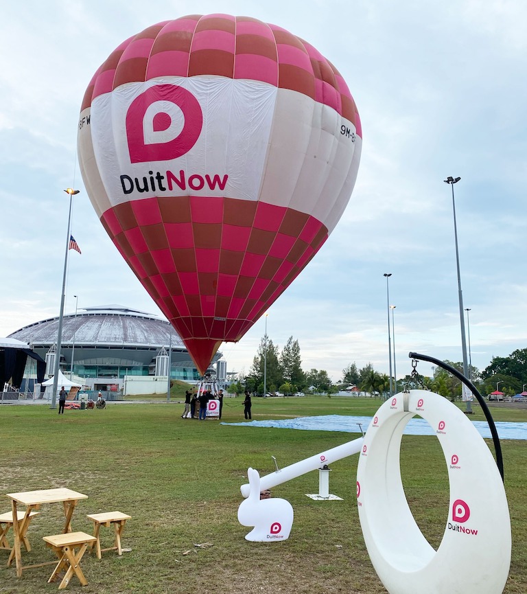 DuitNow Hot Air Balloon