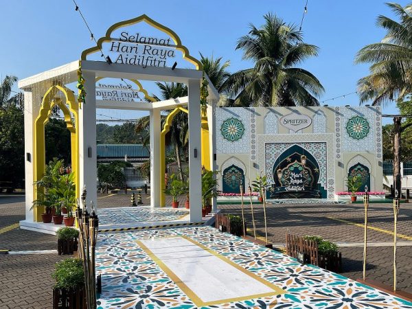 Spritzer EcoPark Lights Up for Raya