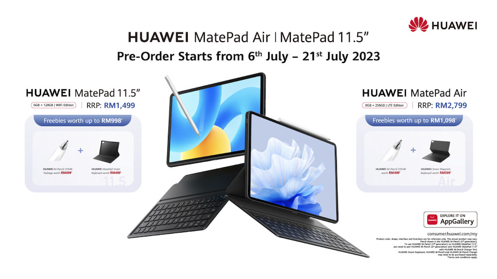 Price HUAWEI Matepad Series Malaysia