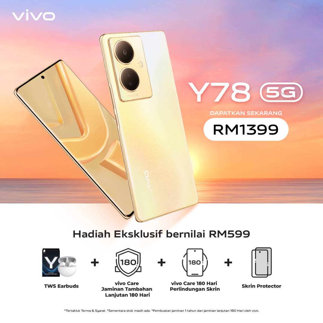 Price vivo Y78 5G Malaysia