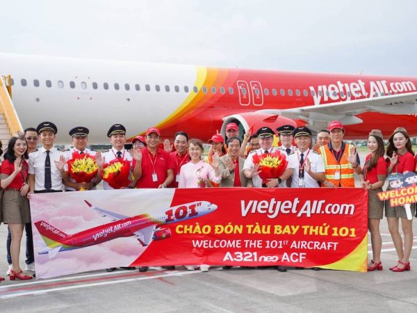 Vietjet Took Delivery of The 101st Aircraft