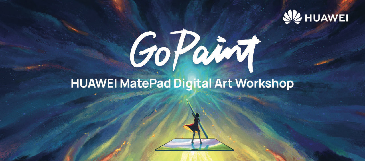 GoPaint HUAWEI MatePad Digital Art Workshop