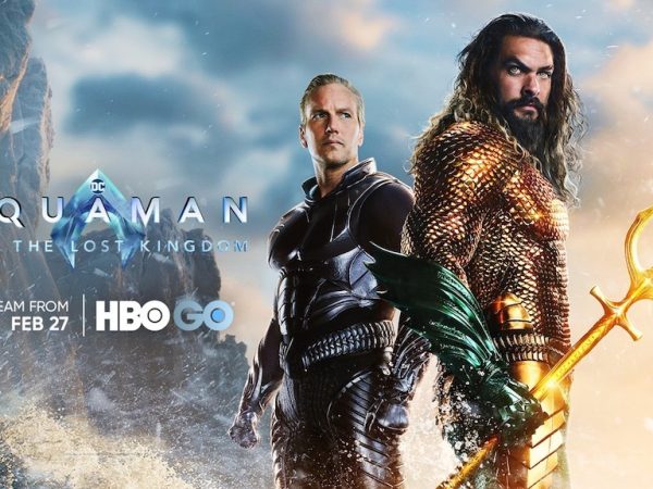 Aquaman and The Lost Kingdom on HBO GO