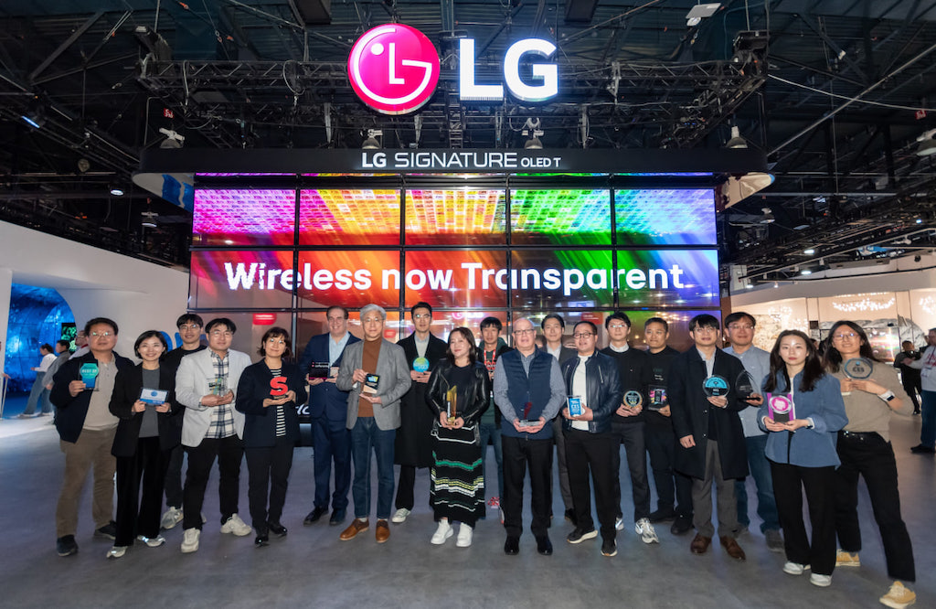 LG’s Recognised with Numerous Awards at CES 2024