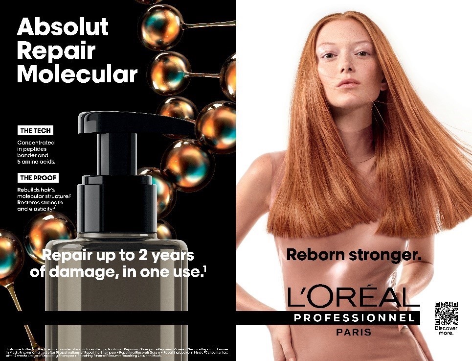 L’Oréal Professionnel Revolutionizes Haircare with Absolut Repair Molecular