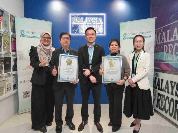DC Healthcare Recognised In Malaysia Book of Records