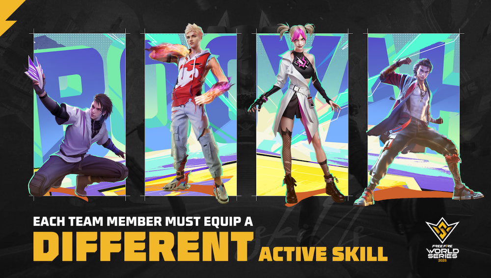 Free Fire Esports 2025 Different Active Skill Free Fire Esports 2025 Different Active Skill