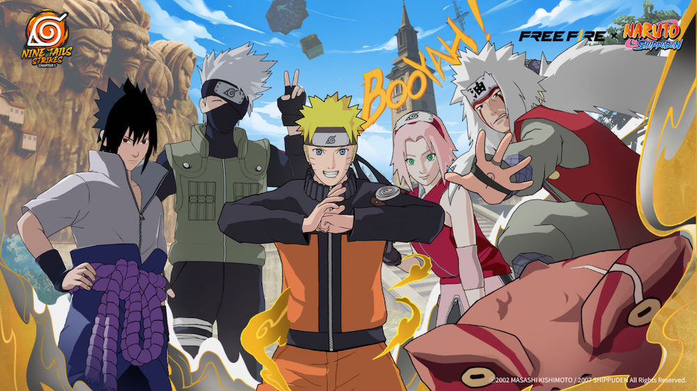 Free Fire x Naruto Shippuden
