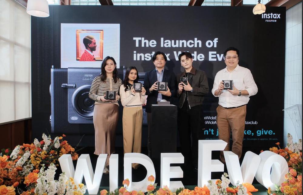 FUJIFILM instax WIDE Evo A High-End Hybrid Instant Camera