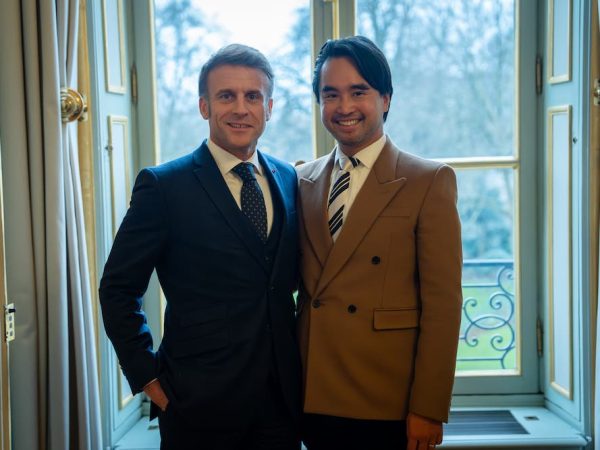 French President Emmanuel Macron Praises Adrian Cheng