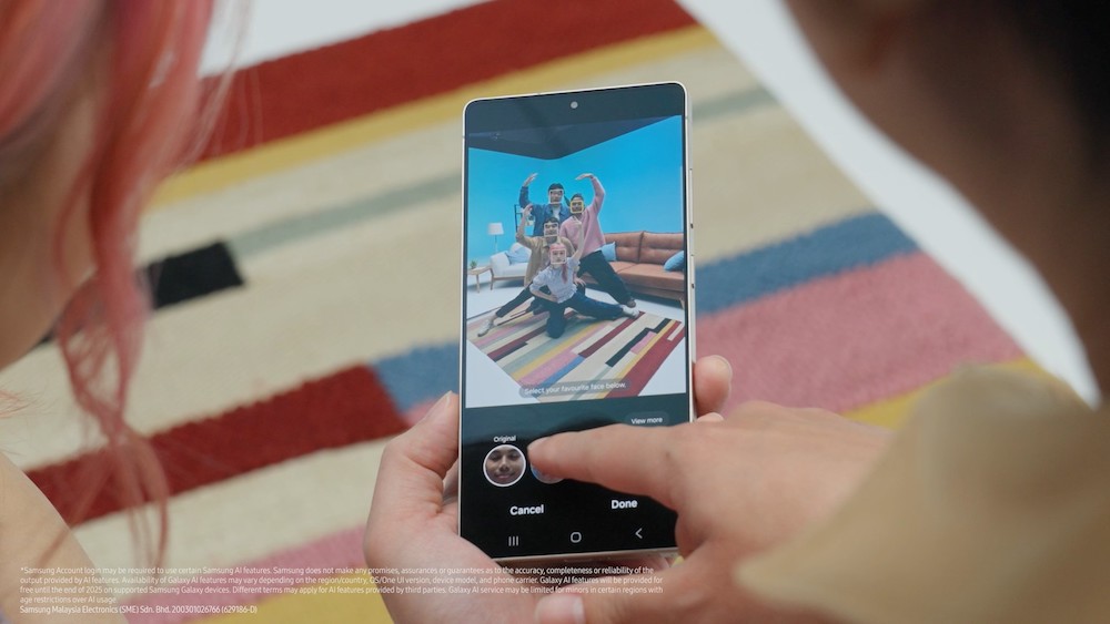 Galaxy Star Race Try Out Galaxy S25’s AI Features