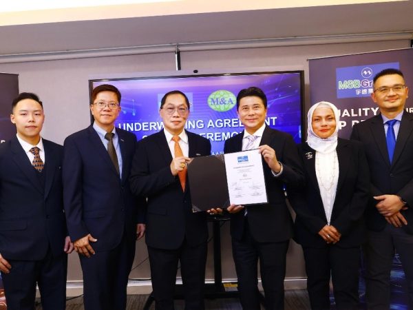 MSB Global Group Berhad Signs Underwriting Agreement with M & A Securities