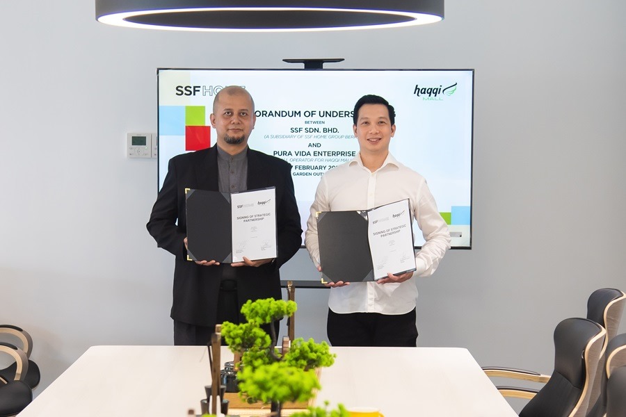SSF Home Unveils Partners with Haqqi Mall