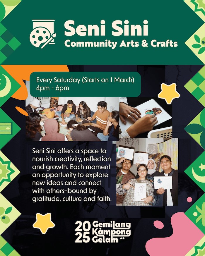 Cultural Workshops Gemilang Kampong Gelam 2025