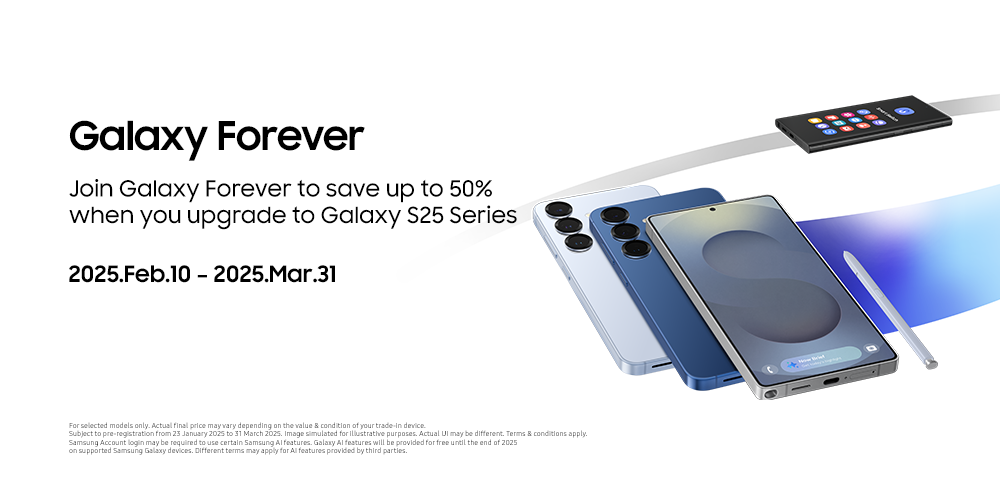 Galaxy S25 Series Galaxy Forever Program