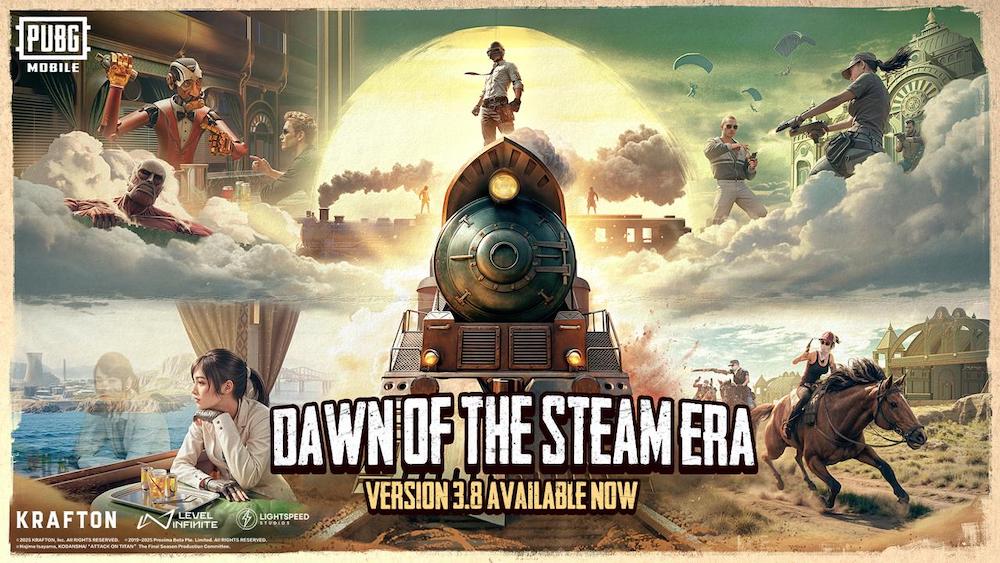 Attack on Titan X PUBG MOBILE Dawn of The Steam Era