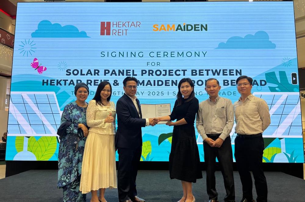 Hektar REIT & Samaiden Signed Landmark Solar Deal