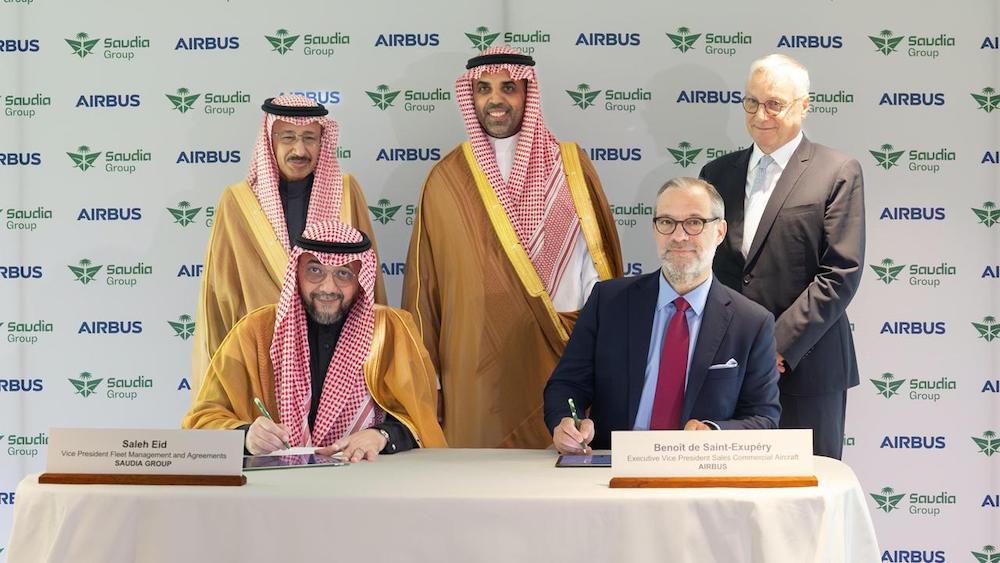 Saudia Group Signs New Airbus Deal