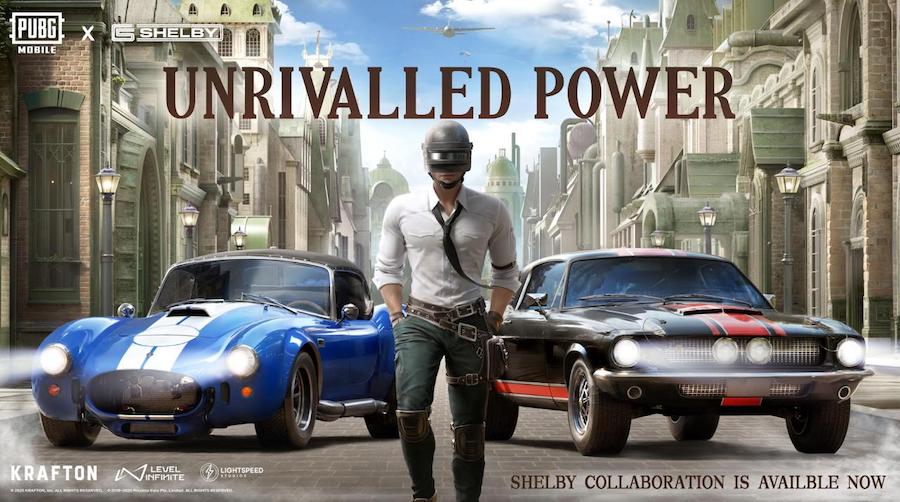 Shelby American’s Legendary Cars Roar into PUBG MOBILE