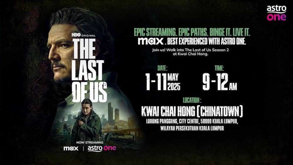 The Last of Us Season 2 with Astro at Kwai Chai Hong