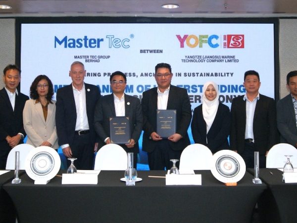 Master Tec Signs MOU with YOFC Marine