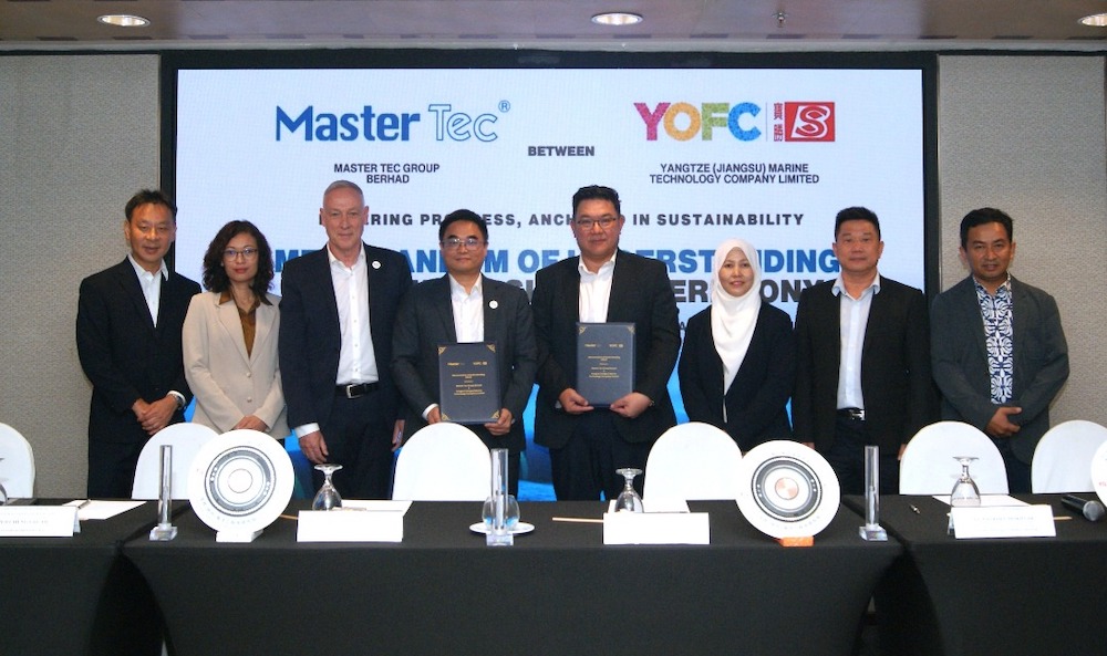 Master Tec Signs MOU with YOFC Marine
