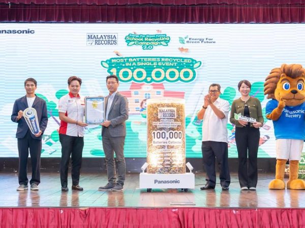 Panasonic’s School Recycling Drive Sets Malaysian Record