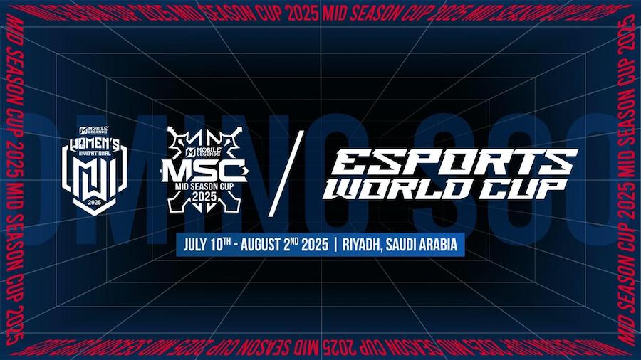 the road to the 2025 Esports World Cup