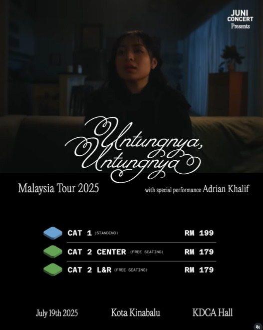 Bernadya concerts in Kota Kinabalu Bernadya concerts in Kota Kinabalu