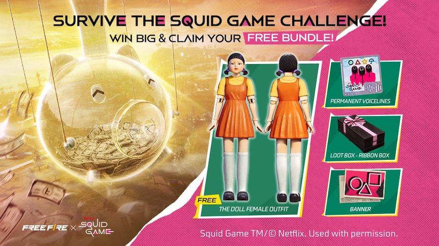 Collect Exclusive Squid Game-Themed Items Collect Exclusive Squid Game-Themed Items