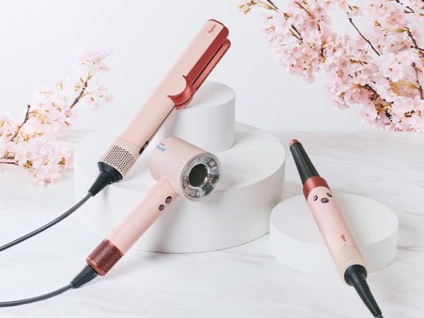 Dyson’s Limited-Edition Sakura Cherry Hair Care Collection