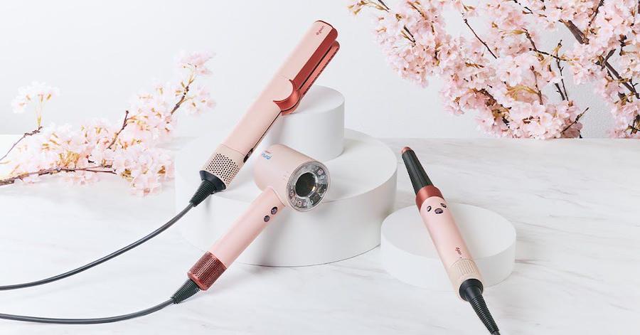 Dyson’s Limited-Edition Sakura Cherry Hair Care Collection