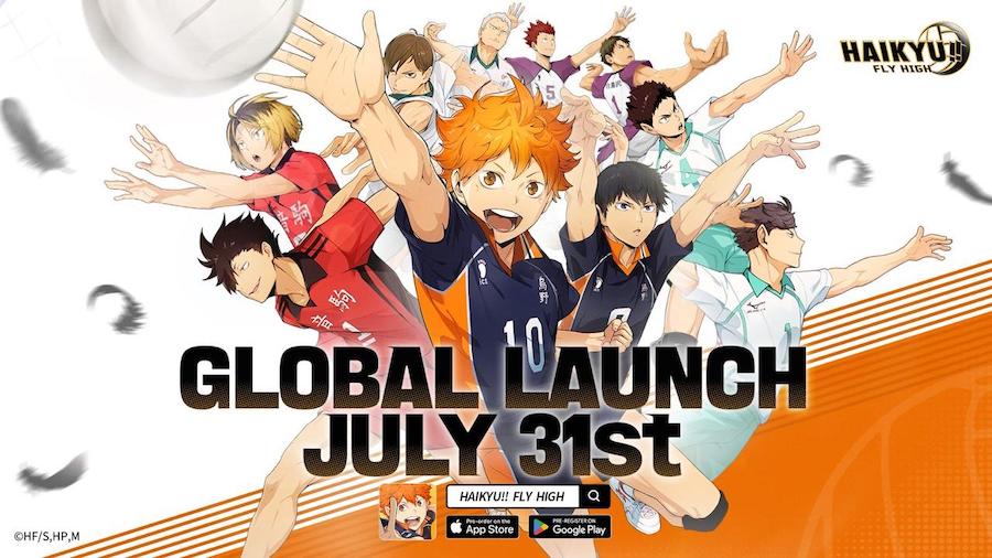 Garena Launches HAIKYU!! FLY HIGH Globally on July 31