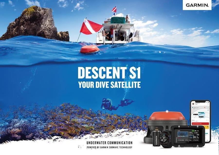 Garmin Descent S1 Buoy Sets New Standard in Dive Safety Tech