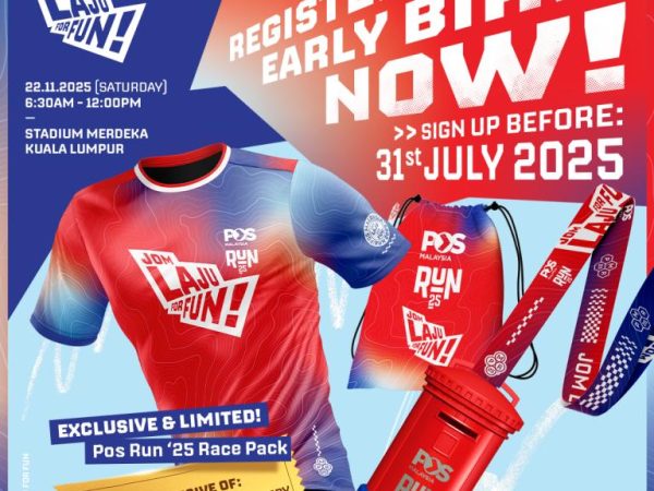 Poster Pos Malaysia Run 2025