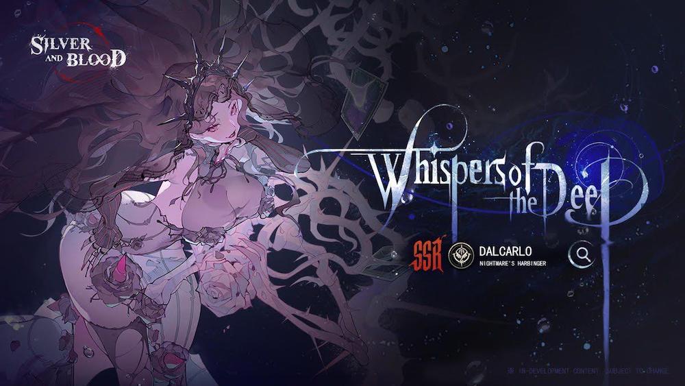 Silver and Blood Reveals SSR Vassal Jacintha Dalcarlo