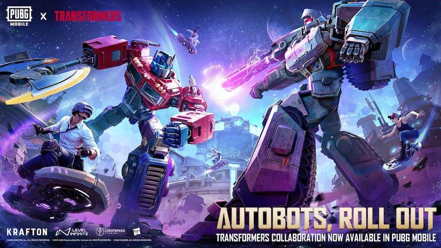 TRANSFORMERS Arrive in PUBG MOBILE