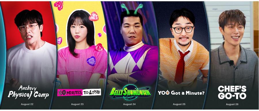 Five New Korean Variety Shows on Disney+ Hotstar