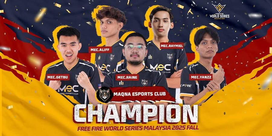 Maqna Esports Club Shocks the Scene with FFWS Malaysia 2025 Fall Victory