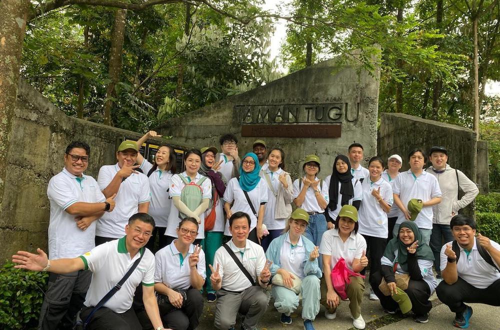 Kaspersky Joins Free Tree Society at Taman Tugu