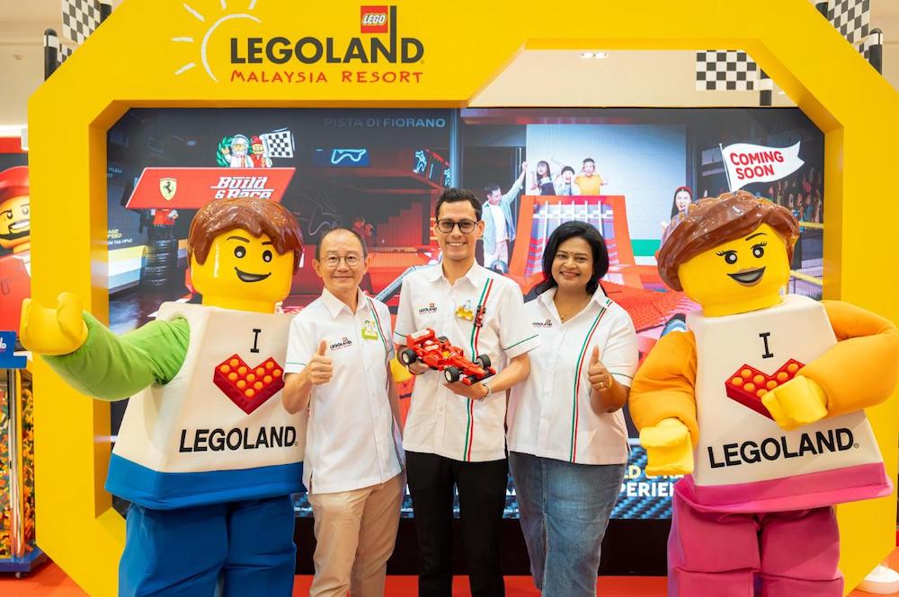 LEGO Ferrari Build & Race Attraction Launches at LEGOLAND Malaysia