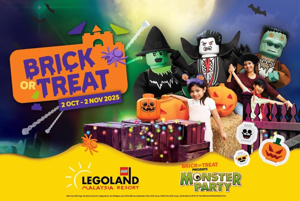 Legoland Malaysia Brick-or-Treat Monster Party 2025